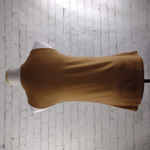 Ann Taylor Tank Top silver metallic brown - Picture 5 of 7